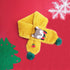 Children's Set of Christmas Scarf, Gloves and Beanie